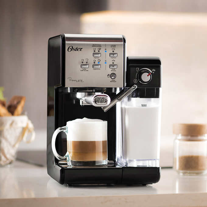 Oster prima latte espresso, cappuccino and latte maker