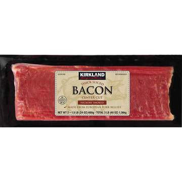 Kirkland signature thick sliced bacon 1.5 kg