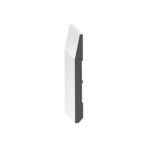 Baseboard 5 ¼” x 5/8″ x 12 mdf – modern edge