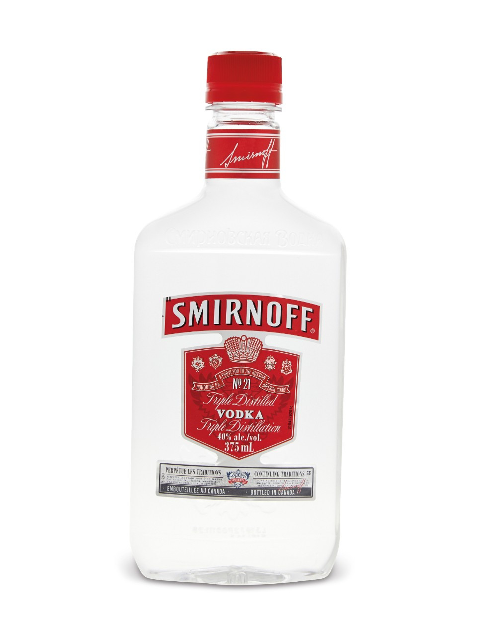 Smirnoff vodka (pet)
