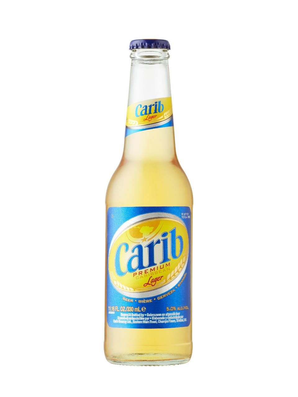 Carib lager  6 x 330 ml bottle