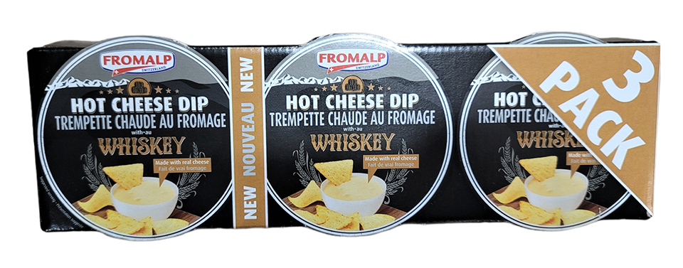 Fromalp hot cheese dip 3 x 170 g