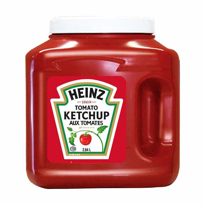 Heinz big red ketchup, 2.84 l