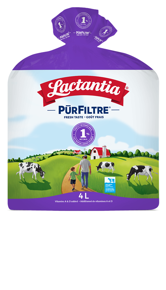 Lactantia® pūrfiltre 1 % milk 4l