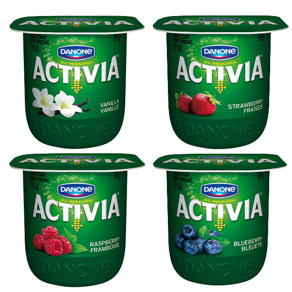 Activia probiotic yogurt