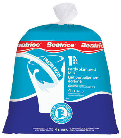 Beatrice 1% milk