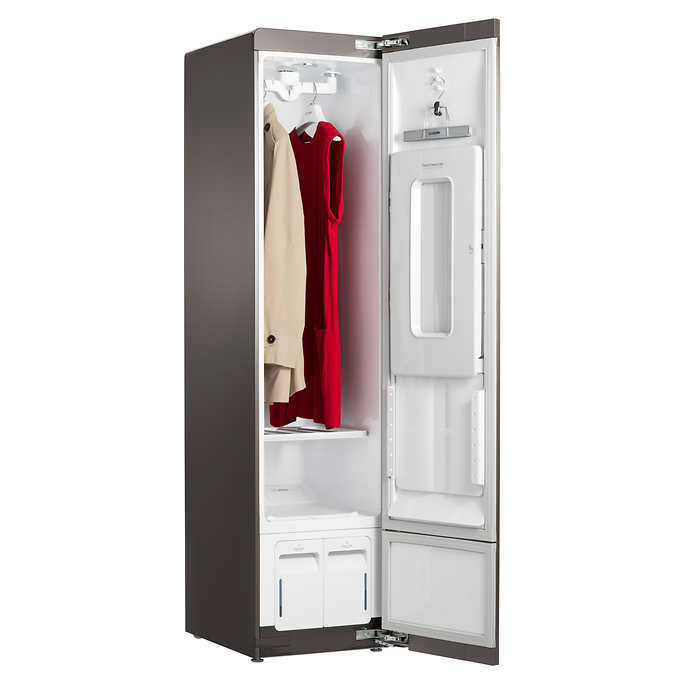 Lg styler - steam clothing care system with smartthinq technology in a mirror finish