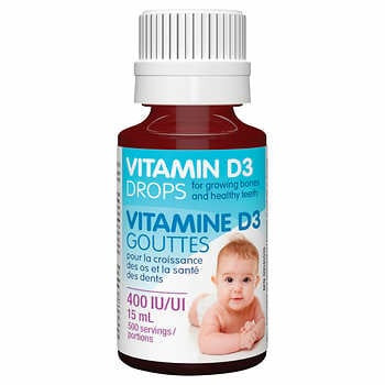 Webber naturals vitamin d3 drops 400iu - 15ml