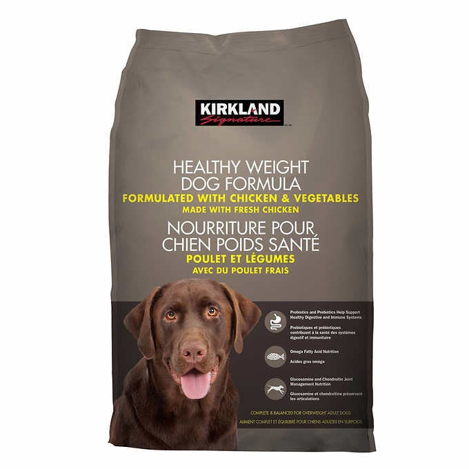 Kirkland signature healthy weight dog food