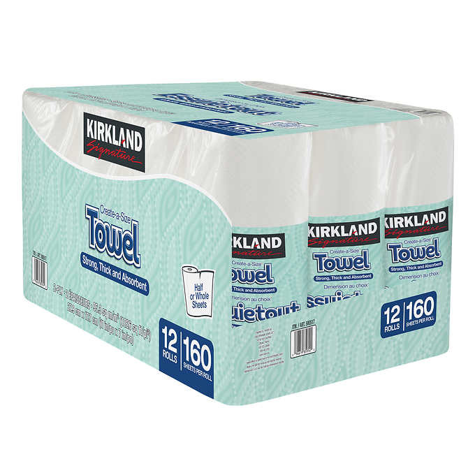Kirkland signature paper towels pack of 12
