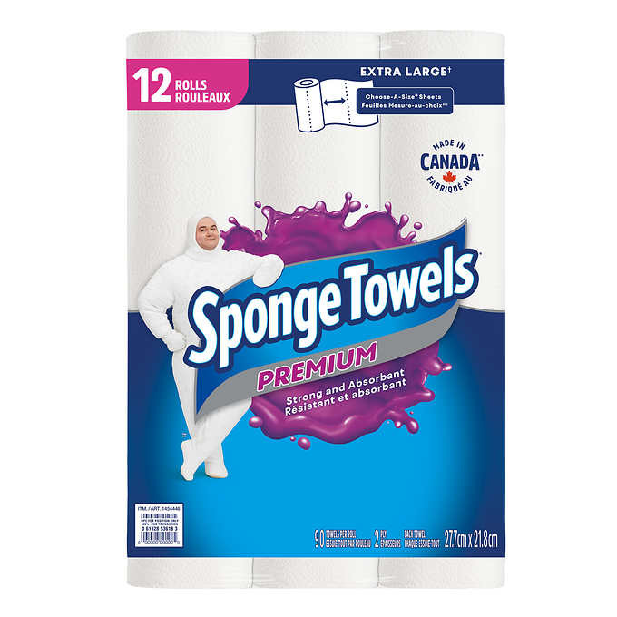 Spongetowels premium paper towels pack of 12