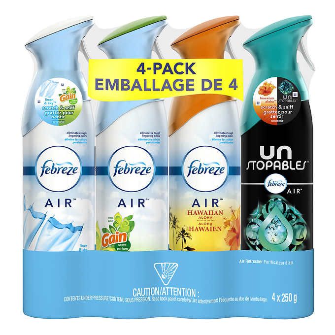 Febreze air effects pack of 4