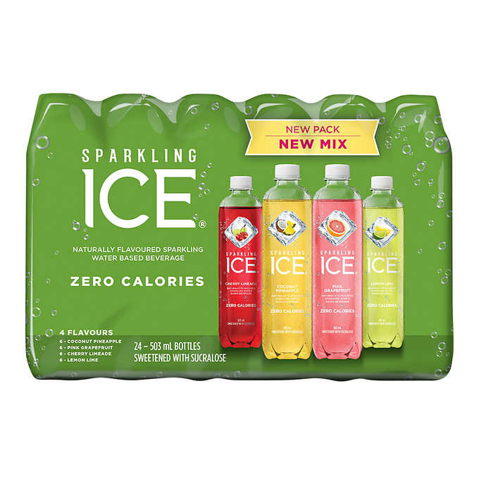 Sparkling ice carbonated flavoured water variety pack 24 × 503 ml