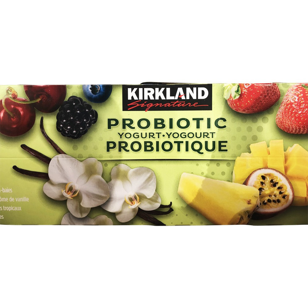 Kirkland signature probiotic yogurt variety pack 2