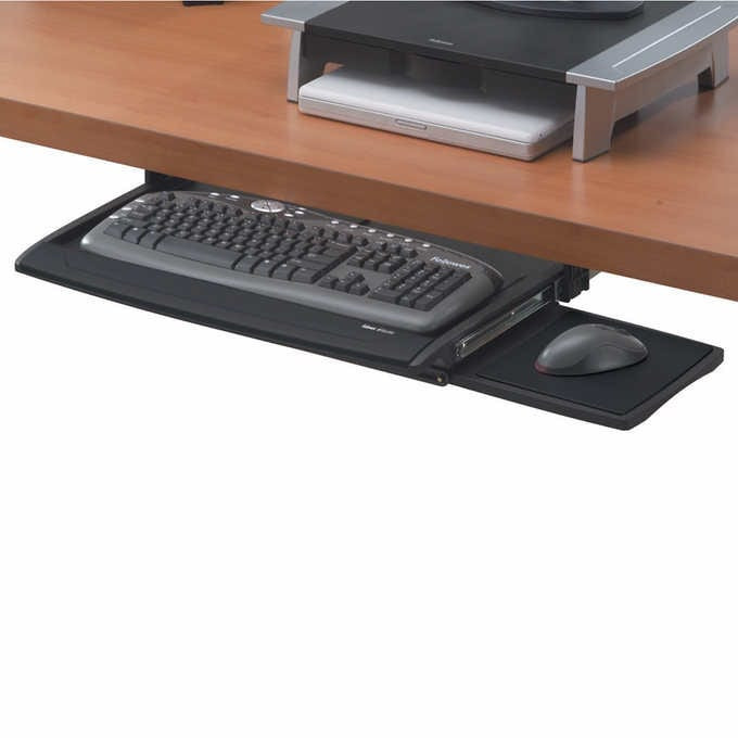 Fellowes office suites deluxe keyboard drawer
