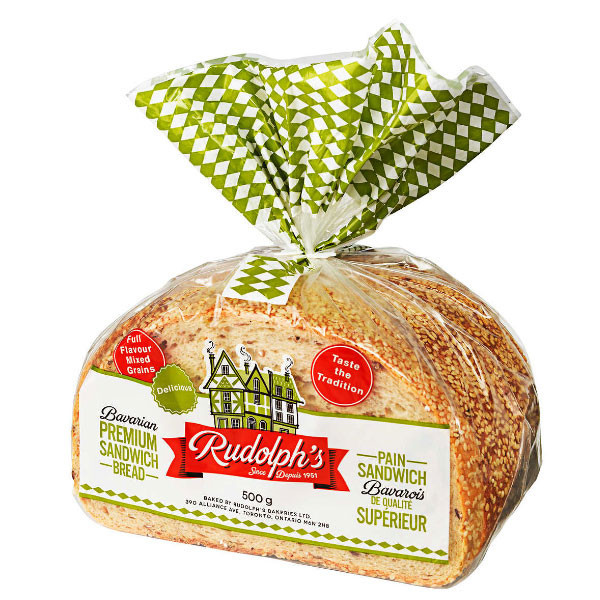 Rudolph’s bavarian premium sandwich bread