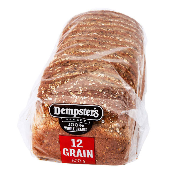 Dempster’s 100% whole-grain 12-grain bread