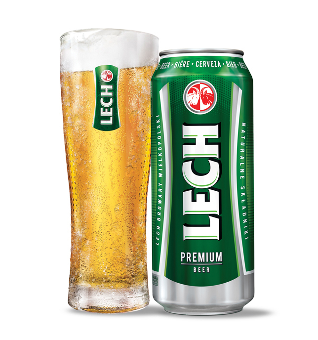 Lech beer 12 x can 500 ml