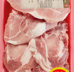 Free from pork rib sirloin chops, club pack (avg. 2.4 kg)