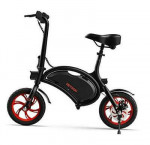 Jetson folding e-bike full throttle electric bicycle with lcd display black