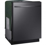 Samsung 24 in. black stainless-steel dishwasher with stormwash