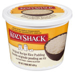 Kozy shack rice pudding tubs