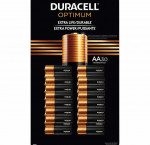 Duracell optimum aa batteries, 30-ct
