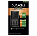 Duracell ion speed 4000 charger kit with 4 × aa batteries and 4 × aaa batteries
