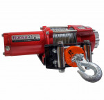 Runva 3.5 p 1,588 kg (3,500 lb.) atv electric winch with steel cable