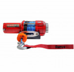 Runva 3.5 ps 1588 kg (3,500 lb.) atv electric winch with synthetic rope