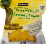 Kirkland signature golden sweet pineapple chunks 2 kg