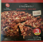 Stromboli triple meat pizza 3 x 390 g