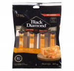 Black diamondmarble cheddar cheese sticks