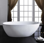 Appollo melanie 67 in. freestanding seamless bathtub