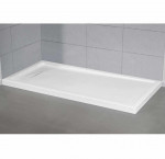 Ove white acrylic shower base 32"