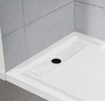 Ove white acrylic shower base 72" x 36"