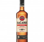 Bacardi spiced rum  750 ml bottle  