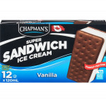 Chapmansvanilla ice crm sandwich