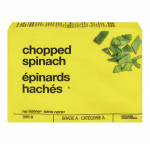 No namechopped spinach