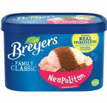 Breyersfamily classic frozen dessert neopolitan
