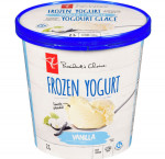 President's choicefrozen yogurt, vanilla