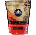 Zavida 100% colombian premium whole bean coffee