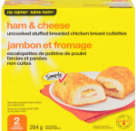 No namestuffed brded chicken brsts, ham & cheese