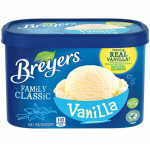 Breyersfamily classic frozen dessert vanilla