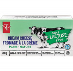 President's choicelactose free cream cheese brick
