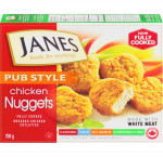 Janespub style chicken strips, fully cooked