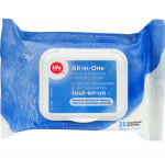 Life brandall-in-one makeup remover clnsing wipes25.0 
