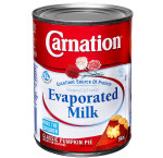 Carnation evaporated milk