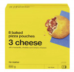 No namebaked pizza pouches, 3 cheese