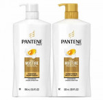 Pantene pro-v 900 ml shampoo and 855 ml conditioner